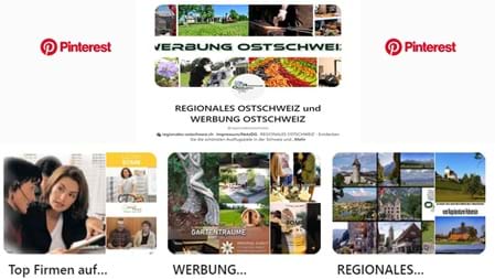 Regionales Ostschweiz und Werbung Ostschweiz auf Pinterest